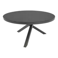 Tafel Buiten Tuin Mojito Ceramic Negro ø150cm Lesli Living Tafel Buiten Tuin Mojito Ceramic Negro ø150cm Lesli Living