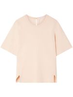 Stella McCartney split compact-knit top - Tons neutres - thumbnail