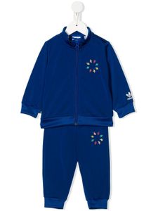 adidas Kids survêtement à logo imprimé - Bleu