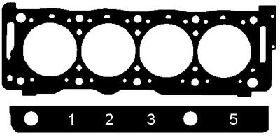 Pakking, cilinderkop 147031