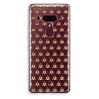 Poop emoji: HTC U12+ Transparant Hoesje