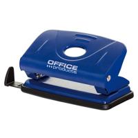 OFFICE products perforator, 12 blad, in metaal, blauw