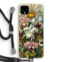 Haeckel Orchidae: Pixel 4 XL Transparant Hoesje met koord