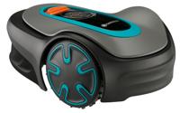 GARDENA robotmaaier sileno minimo 250 (grijs/turquoise, 250 m², li-ion accu + basisstation inbegrepen, bluetooth)