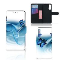 Honor 20 | Telefoonhoesje | Met pasjeshouder | Vlinders