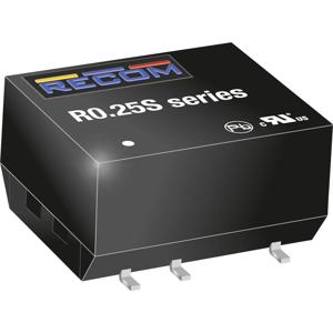 RECOM R0.25S-0505 DC/DC-converter, SMD 50 mA 0.25 W Aantal uitgangen: 1 x Inhoud 1 stuk(s)