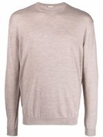 Malo crew-neck wool jumper - Tons neutres - thumbnail