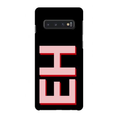Monogram: Samsung Galaxy S10 4G Volledig Geprint Hoesje