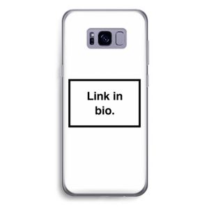 Link in bio: Samsung Galaxy S8 Plus Transparant Hoesje