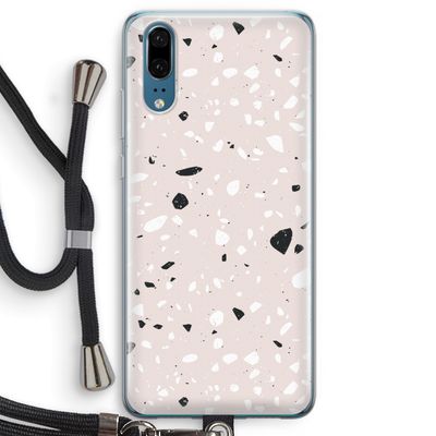 Terrazzo N°20: Huawei P20 Transparant Hoesje met koord