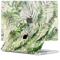 Lunso MacBook Pro 14 inch (2021-2023) cover hoes - case - Tropical Pink Lunso MacBook Pro 14 inch (2021-2023) cover hoes - case - Tropical Pink