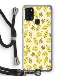 Herfst: Samsung Galaxy A21s Transparant Hoesje met koord