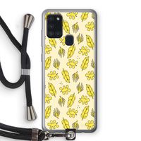 Herfst: Samsung Galaxy A21s Transparant Hoesje met koord Herfst: Samsung Galaxy A21s Transparant Hoesje met koord