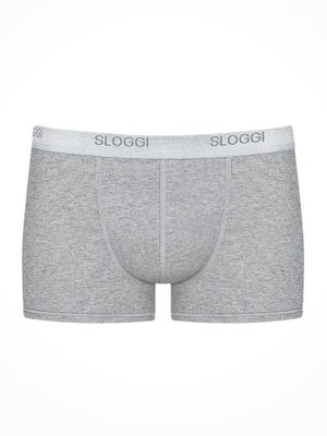 Sloggi - Basic Short - grijs, Maat:2XL