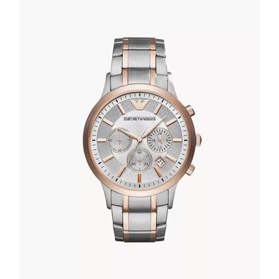 Emporio Armani heren meerkleurig roestvrij staal modehorloge AR11077