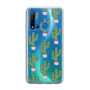 Cactus Lover: Huawei P20 Lite (2019) Transparant Hoesje