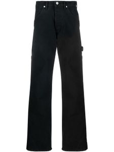 Heron Preston pantalon Carpenter en toile - Noir