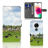 Motorola Moto G7 | G7 Plus | Telefoonhoesje | Met pasjeshouder | Koeien