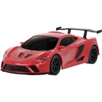 MODSTER 1:40 RC auto Racewagen, Sportwagen MODSTER Mini Racer Thunder V1 Red 1/40 Rood 4WD RTR 2,4 GHz Incl. accu en laadkabel, Met lichteffect