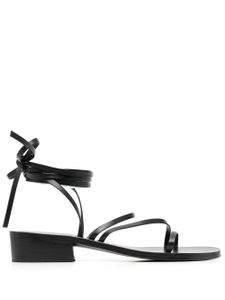 Ancient Greek Sandals sandales Hara en cuir - Noir