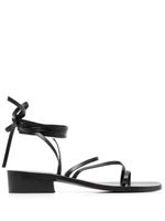 Ancient Greek Sandals sandales Hara en cuir - Noir - thumbnail