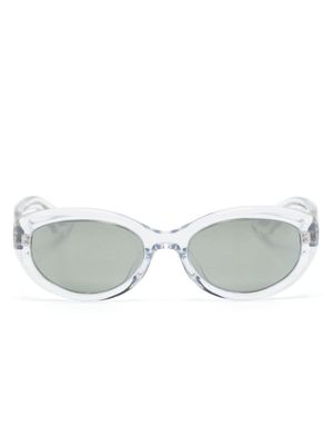 Oliver Peoples x Khaite lunettes de vue 1969c à monture ovale - Tons neutres