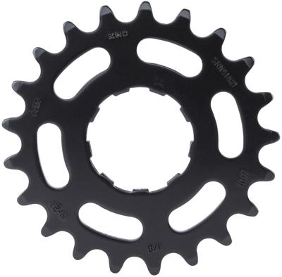 KMC tandwiel 21t rear enviolo/nuvinci 1/8, zwart