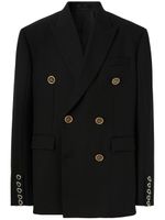 Burberry veste de costume à boutonnière croisée - Noir Burberry veste de costume à boutonnière croisée - Noir