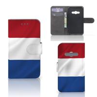 Samsung Galaxy Xcover 3 | Xcover 3 VE | Bookstyle Case | Nederlandse Vlag
