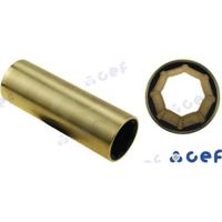 Cojinetes bronce-goma CEFMS035050 - COJINETE DE BRONCE 35X50X140 MM