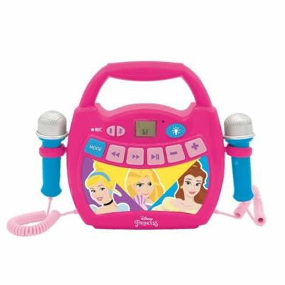 Bluetooth Luidspreker met Karaokemicrofoon Lexibook PRINCESA DE DISNEY
