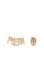 Philipp Plein puces d'oreilles asymétriques à logo