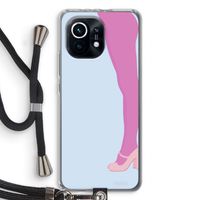 Pink panty: Xiaomi Mi 11 Transparant Hoesje met koord