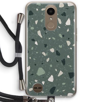 Terrazzo N°19: LG K10 (2017) Transparant Hoesje met koord