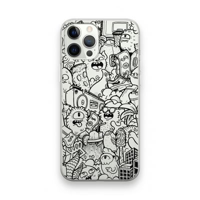 Vexx Black City : iPhone 12 Pro Transparant Hoesje