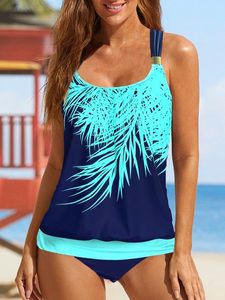 Printing Vacation Abstract Tankini