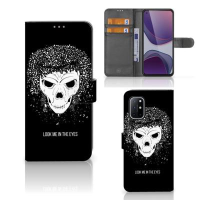 Telefoonhoesje met Naam OnePlus 8T Skull Hair Telefoonhoesje met Naam OnePlus 8T Skull Hair