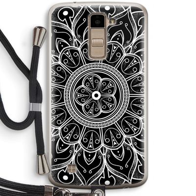 Roses Are Red: LG K10 (2016) Transparant Hoesje met koord