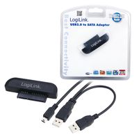 LogiLink AU0011 kabeladapter/verloopstukje usb 2.0 naar SATA - thumbnail