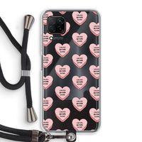 Chicks before dicks: Huawei P40 Lite Transparant Hoesje met koord