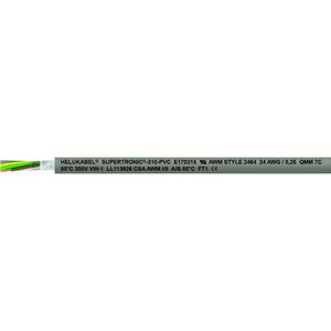 Helukabel 49913-1000 Geleiderkettingkabel S-TRONIC 310-PVC 12 x 0.34 mm² Grijs 1000 m