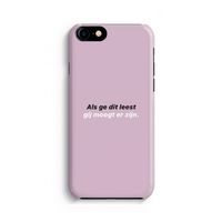 gij moogt er zijn: iPhone 8 Volledig Geprint Hoesje