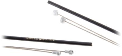 SHIMANO remkabelset staal zwart