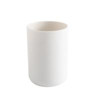 2 stuks badkamer tandenborstel kopje eenvoudige Plain Cup capaciteit: 300ml (wit)