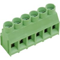 PTR Hartmann 50840020201D Klemschroefblok 4.00 mm² Aantal polen 2 Groen 1 stuk(s)