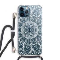 Roses Are Red: iPhone 12 Pro Transparant Hoesje met koord