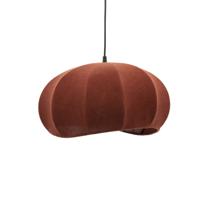 By-Boo Hanglamp 'Vinta' Katoen, kleur Burgundy