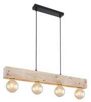 Globo Houten hanglampAdalie - 15455-4H