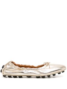 Tod's ballerines Bubble Ballerina en cuir - Or