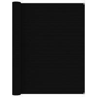 VidaXL Tenttapijt 250x500 cm zwart - thumbnail